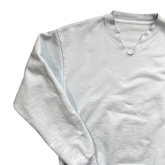 Ecocycle Standard‎ Apparel Oversized Sweatshirt Light blue Womens XS Made in USA - Picture 5 of 8